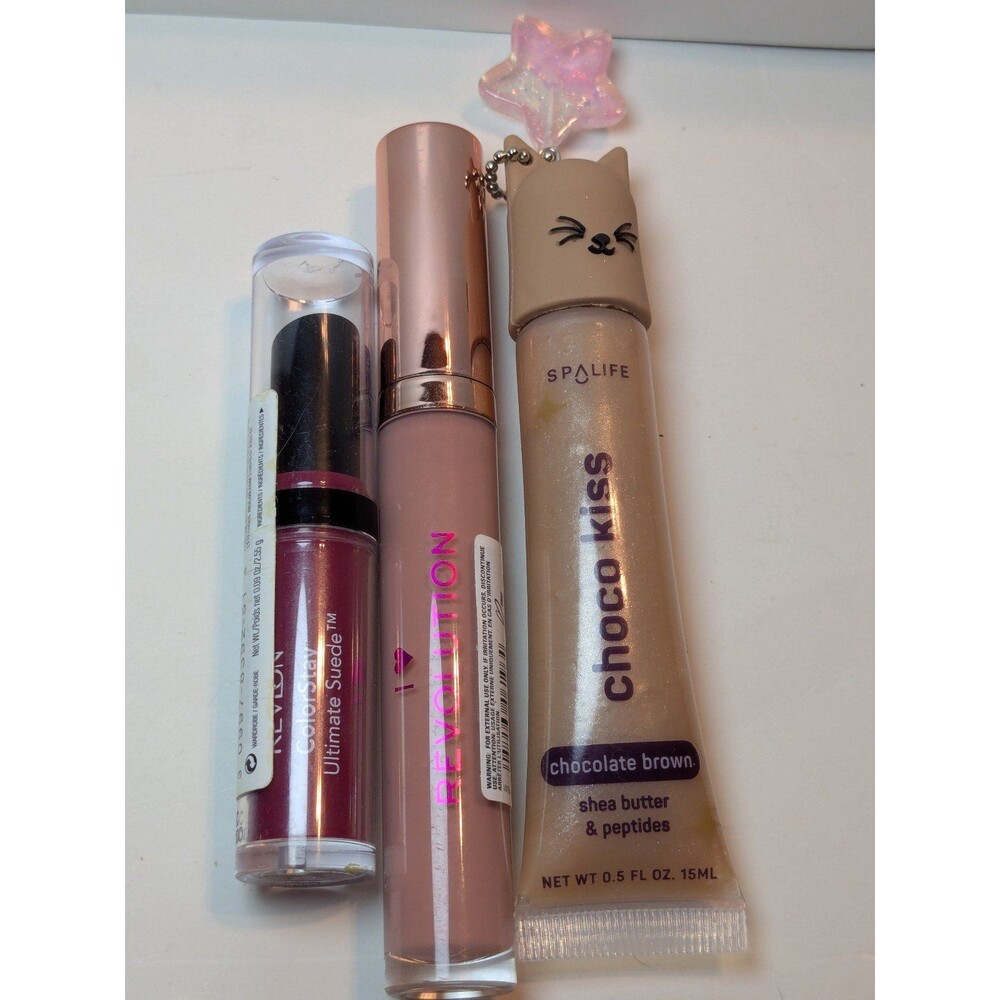 3 New Lip Gloss/Sticks